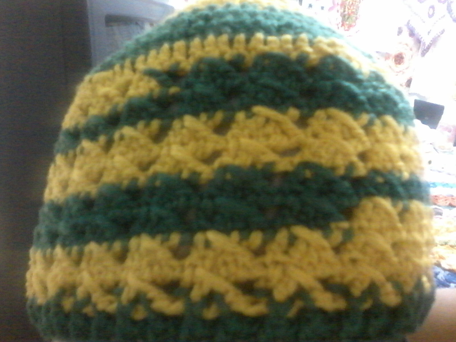 gorro em croche