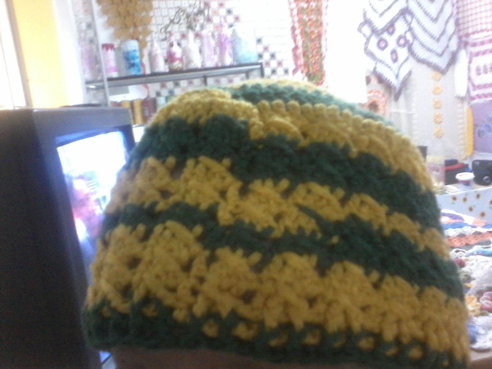 gorro em croche