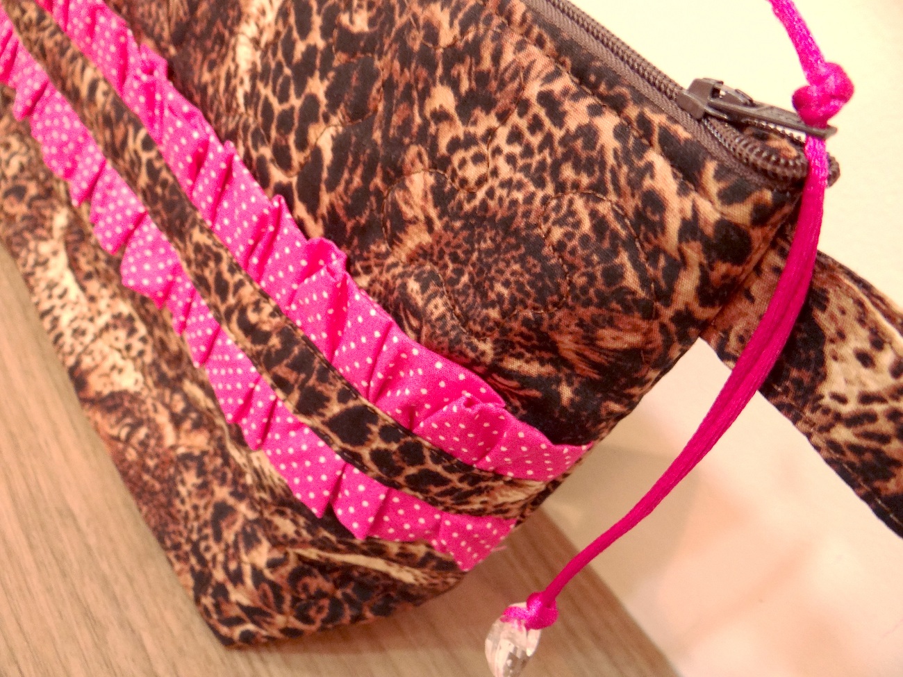 Nécessaire animal pink