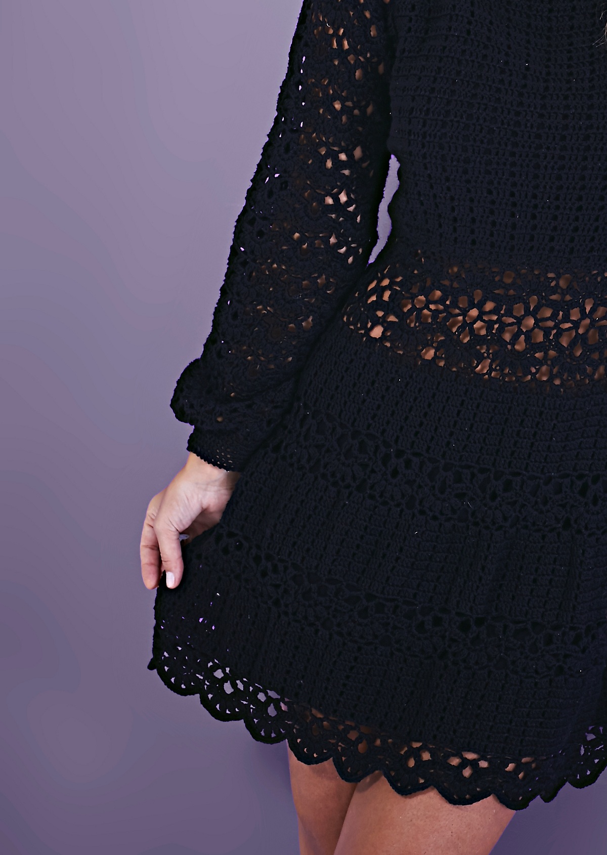Vestido Manga Solta