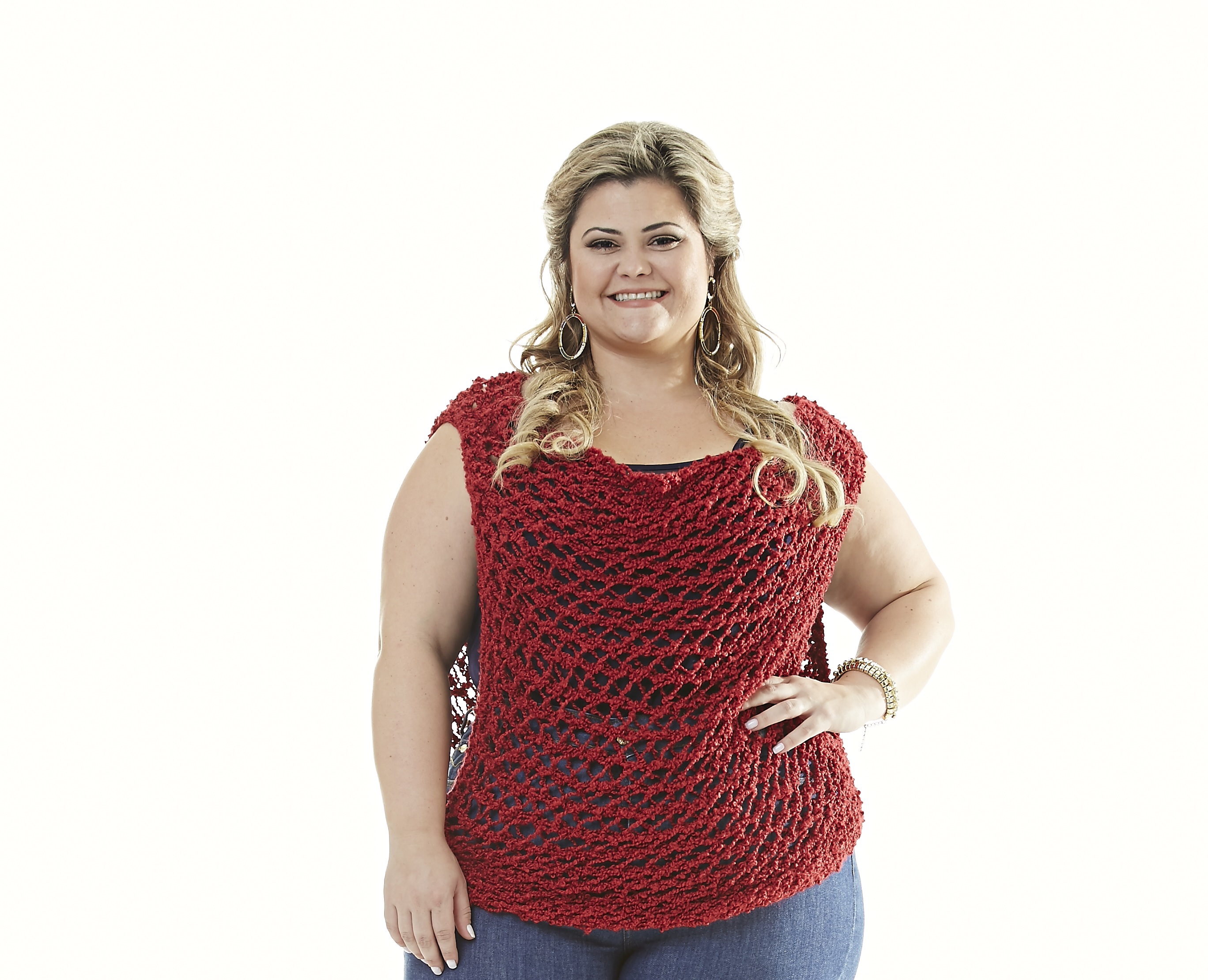 Plus Size - Colete Açucena