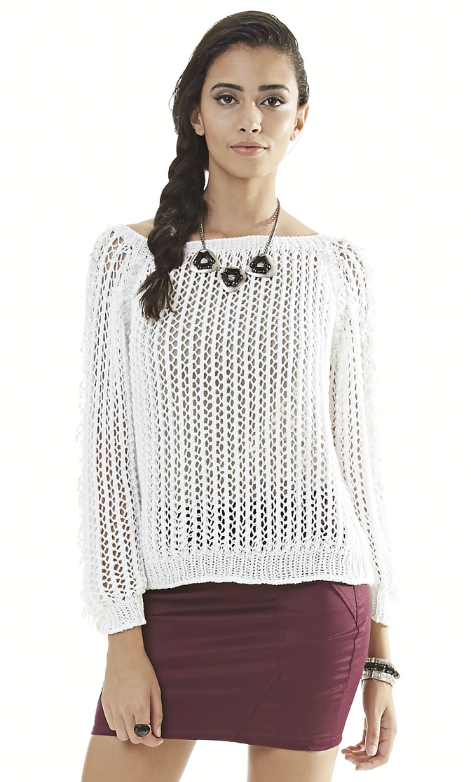 Blusa Branca com Pedrarias