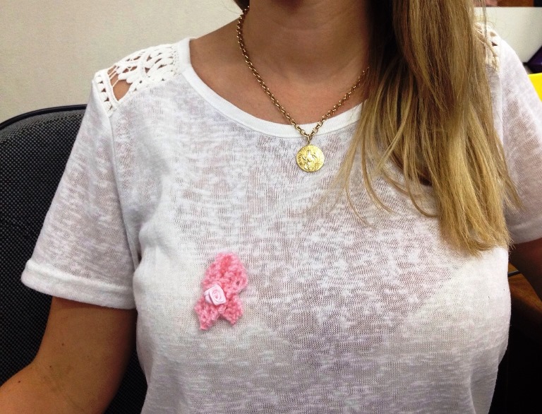 Laço Outubro Rosa