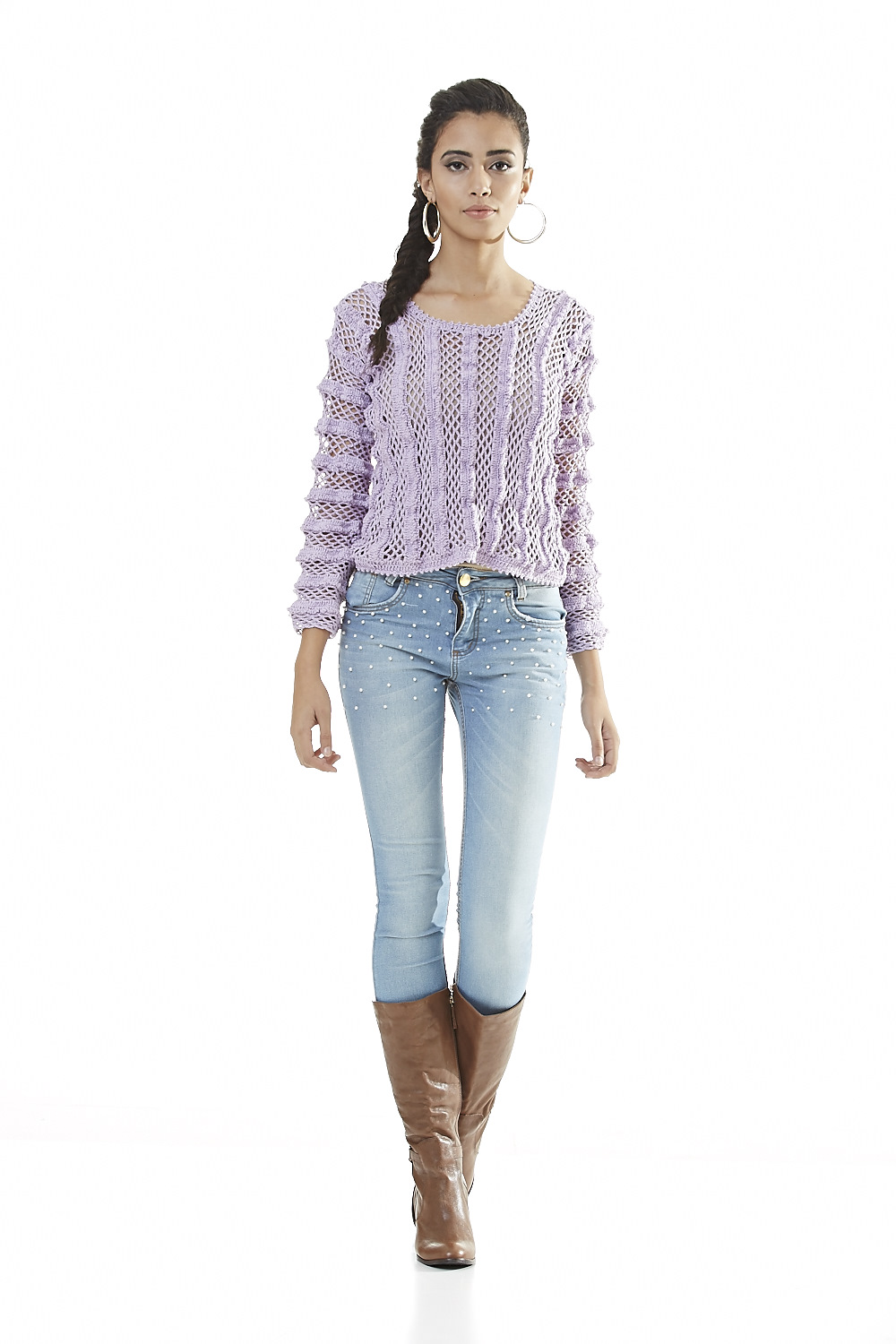 Blusa Motivos Verticais