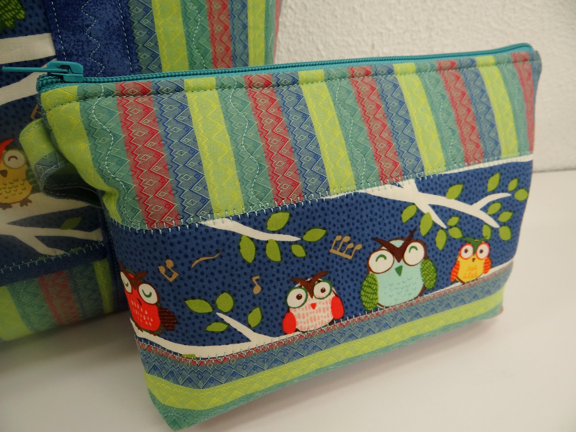 Bolsa e Necessaire Corujas