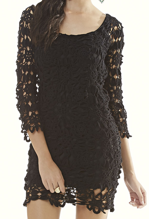 Vestido Preto Motivos