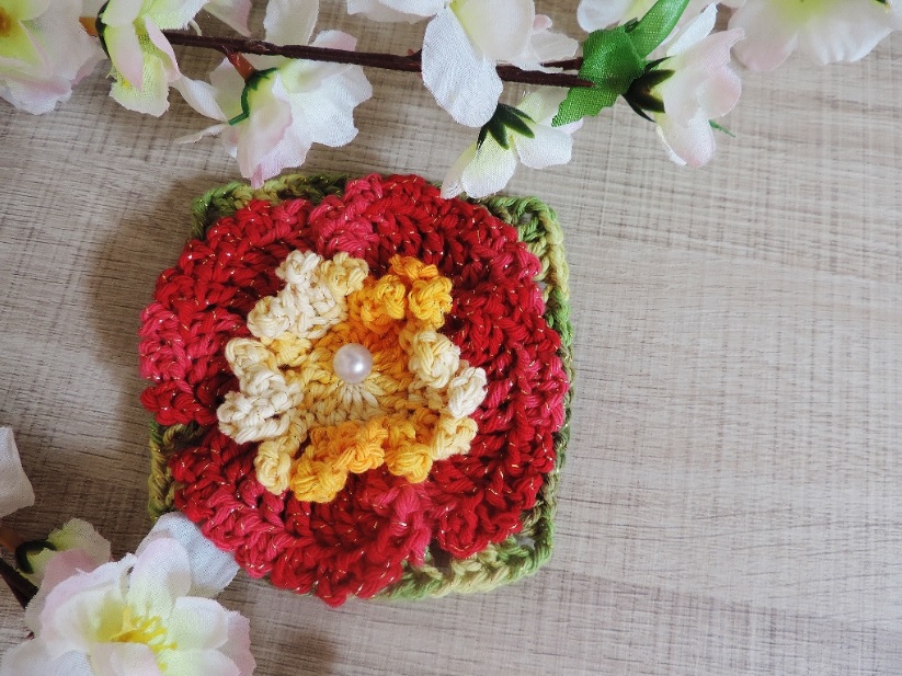Flor de Crochê Didi
