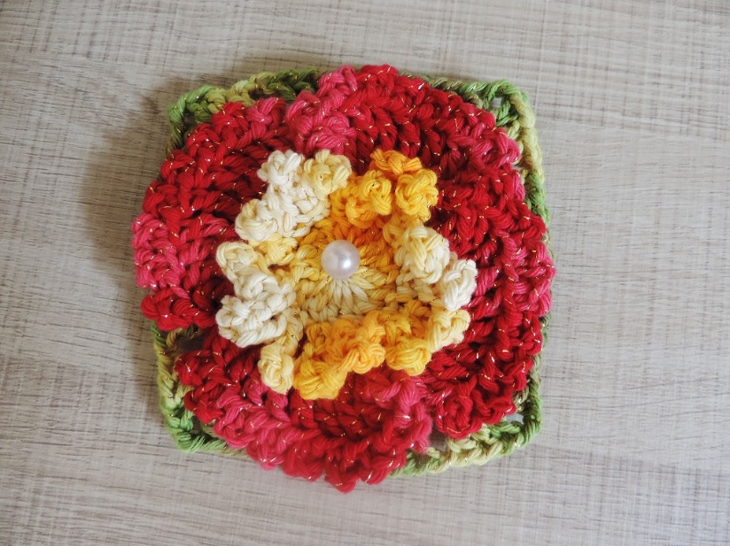 Flor de Crochê Didi