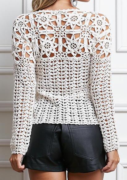 Blusa Branca Motivos