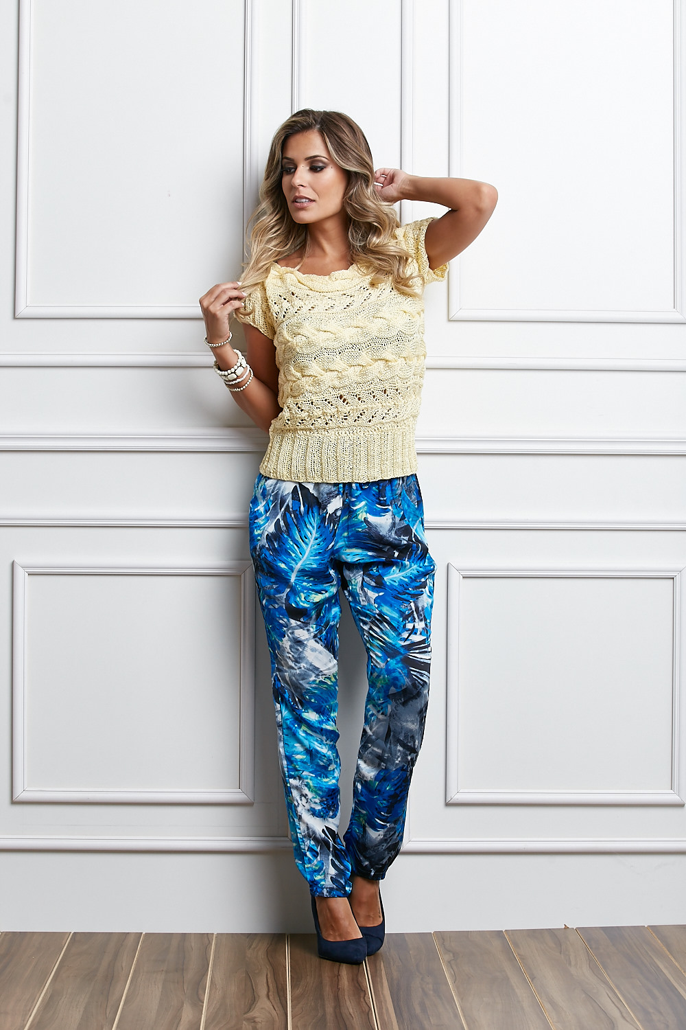 Blusa Tricô Amarela