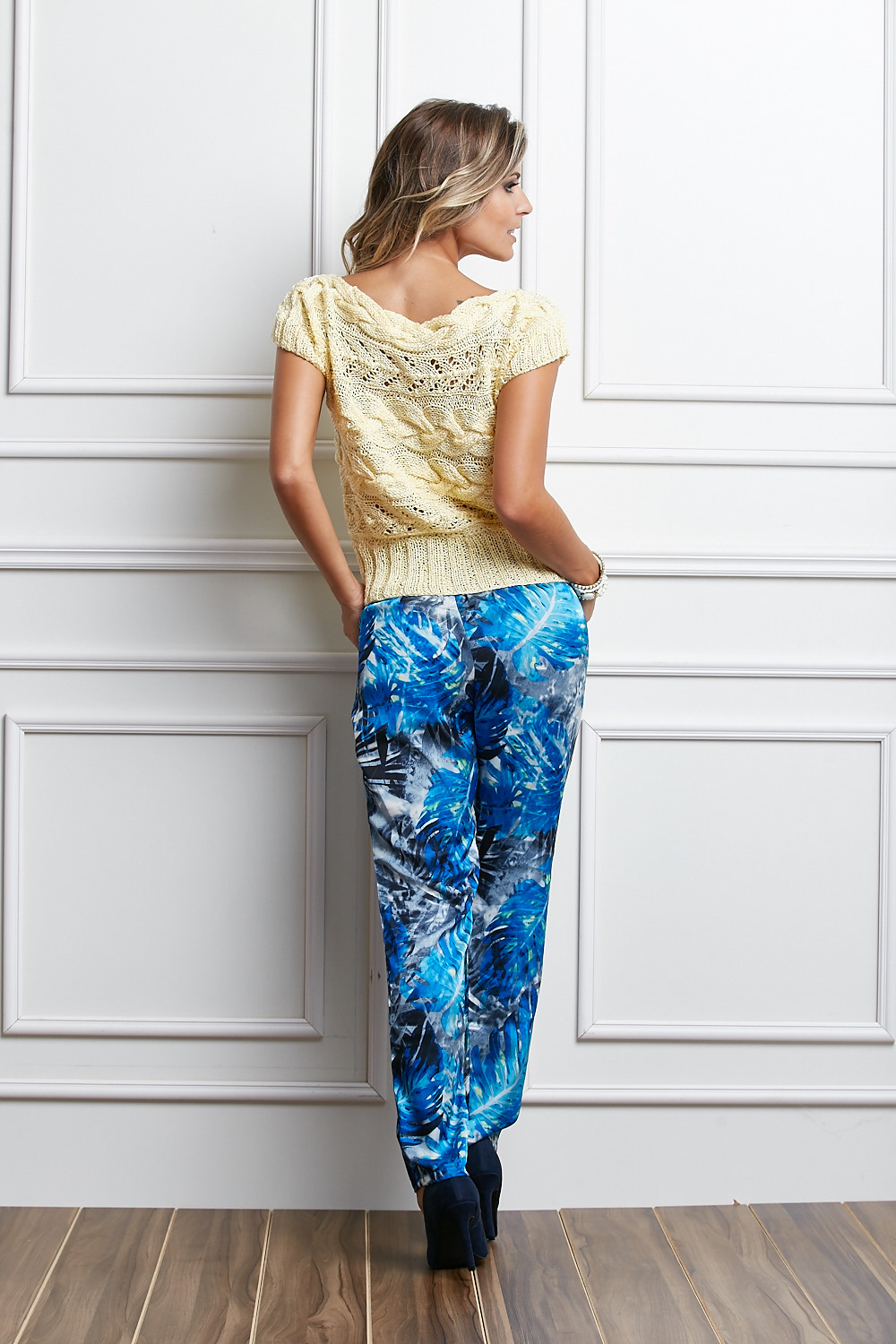 Blusa Tricô Amarela