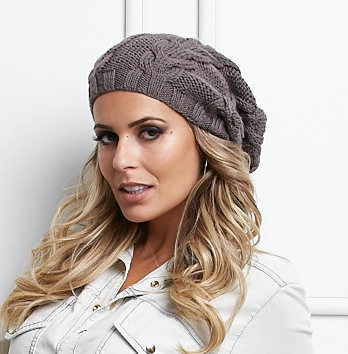 Conjunto Lã Seda - Gorro Beanie e Luvas
