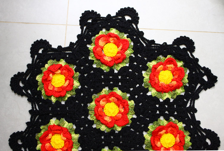 Jogo de Banheiro Flor Paty