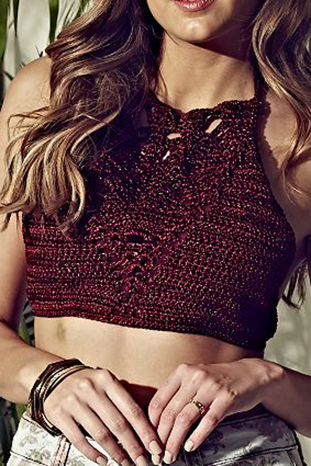 Cropped Encanto Marsala