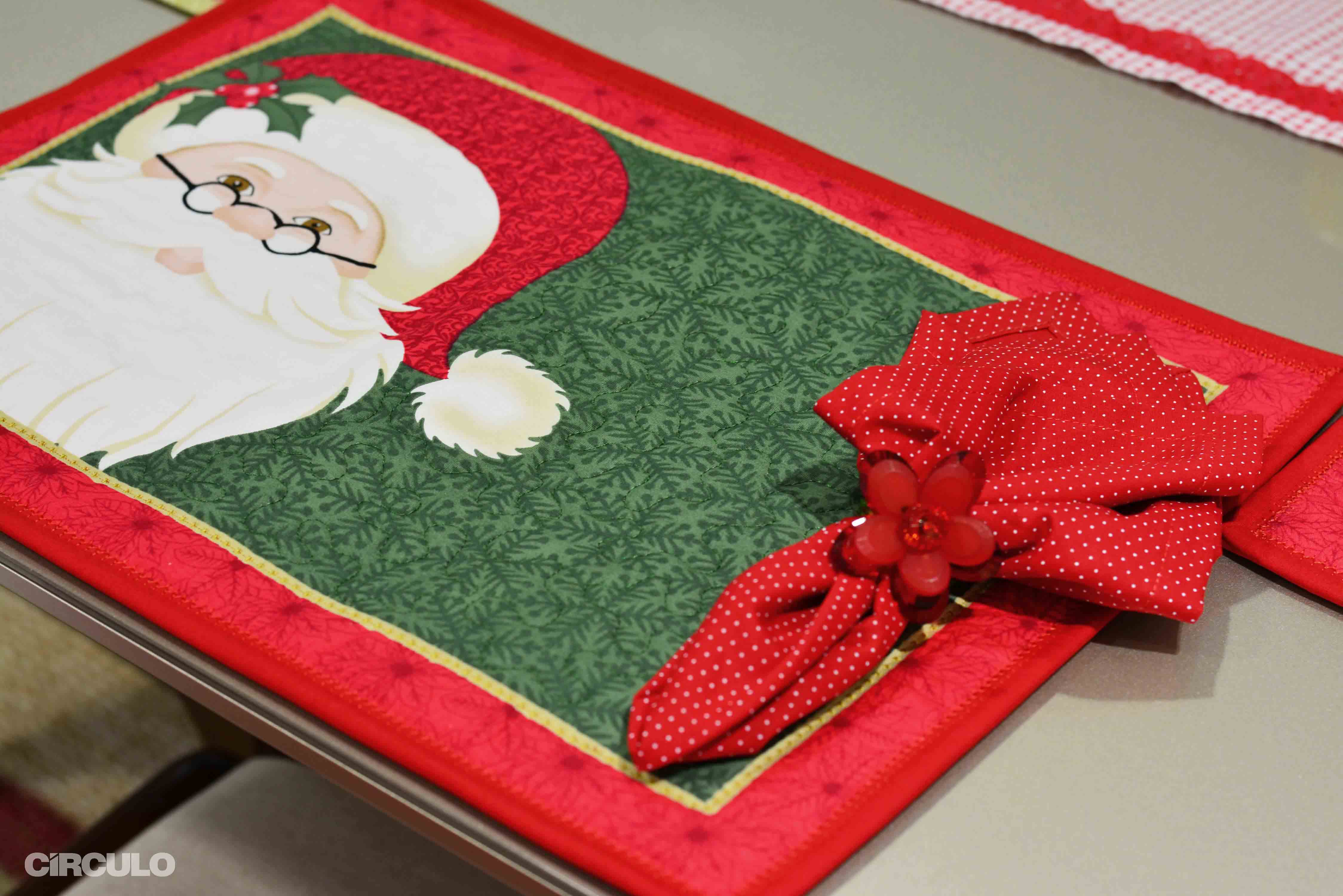 Jogo de Mesa Completo Natal