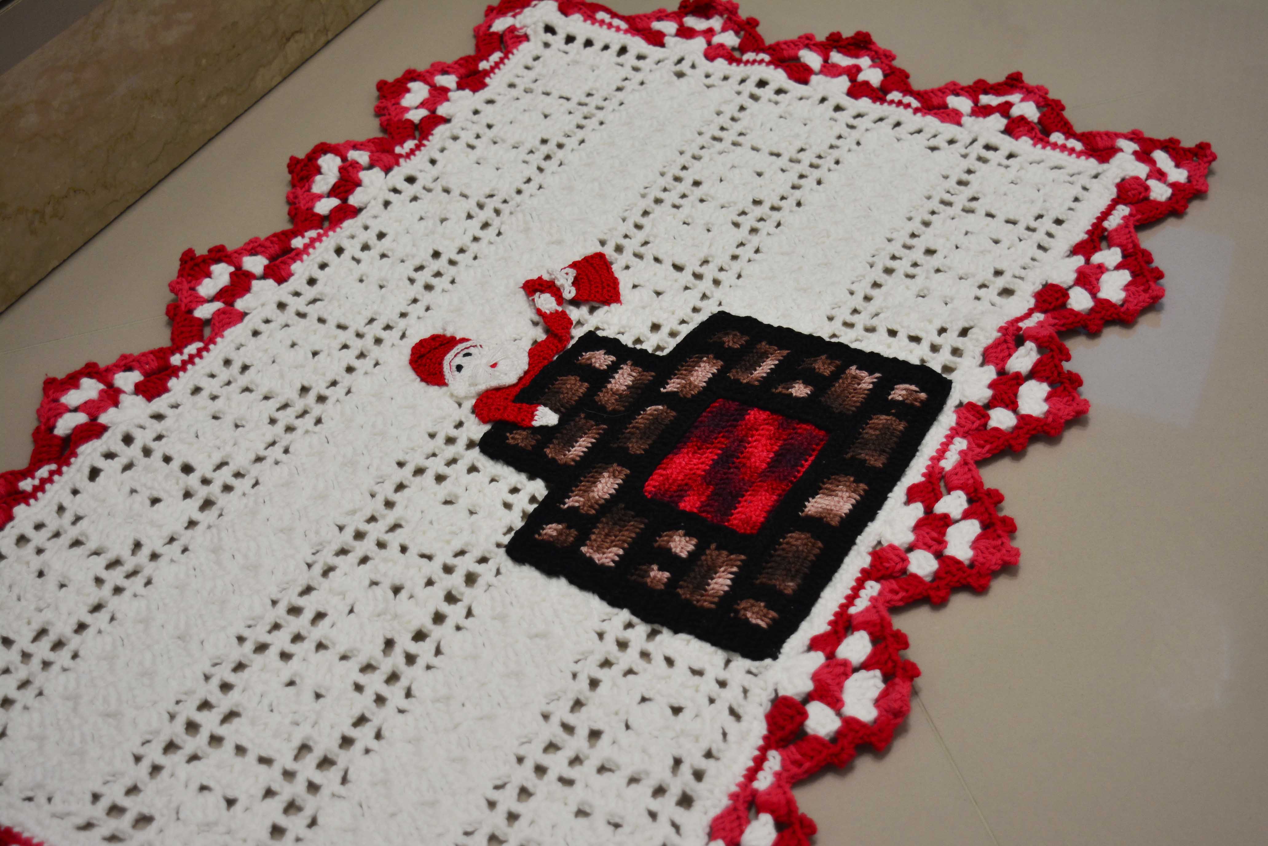 Jogo de Banheiro Papai Noel
