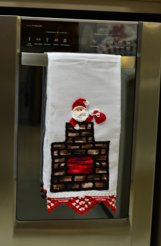 Trilho e Pano Papai Noel