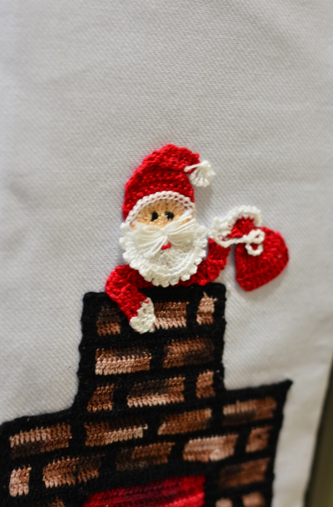 Trilho e Pano Papai Noel