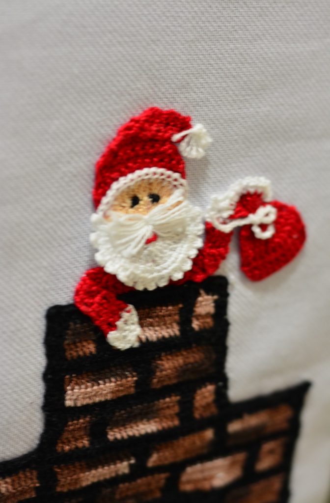 Trilho e Pano Papai Noel