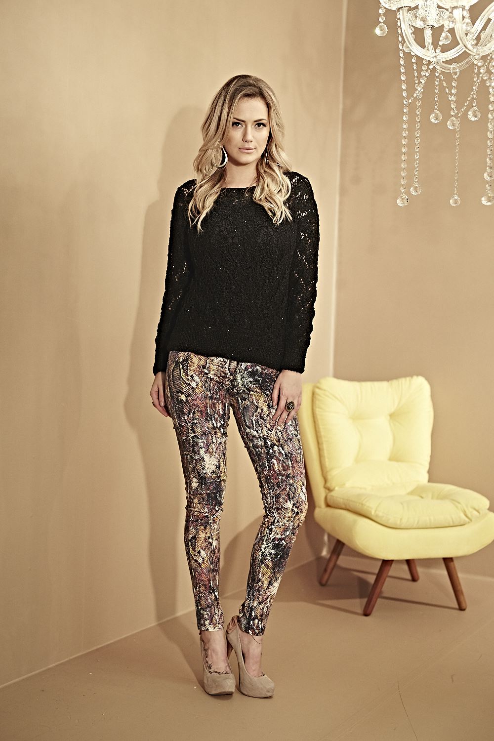 Blusa Chic Rendada