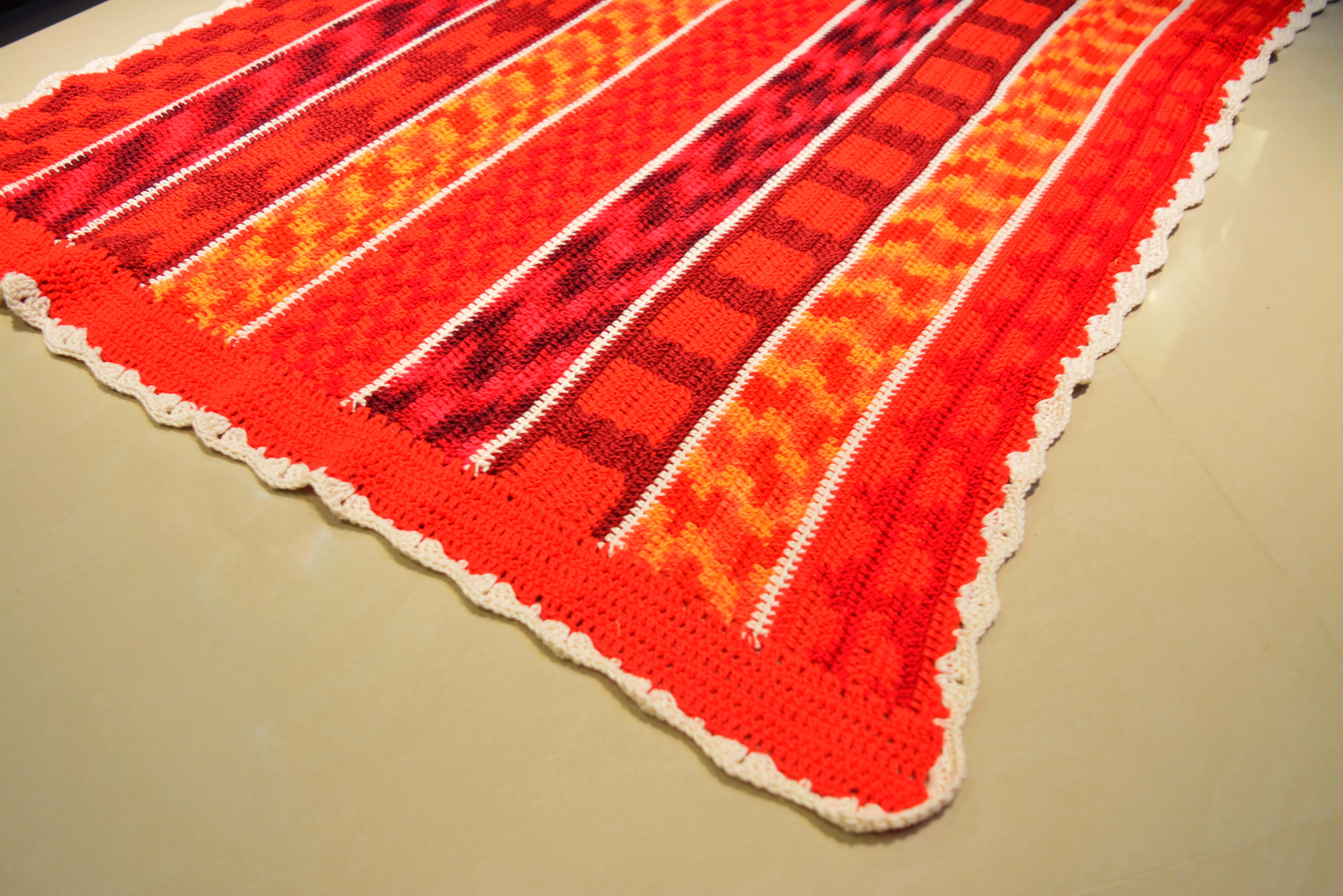 Tapete/Manta e Almofada Jacquard Duna