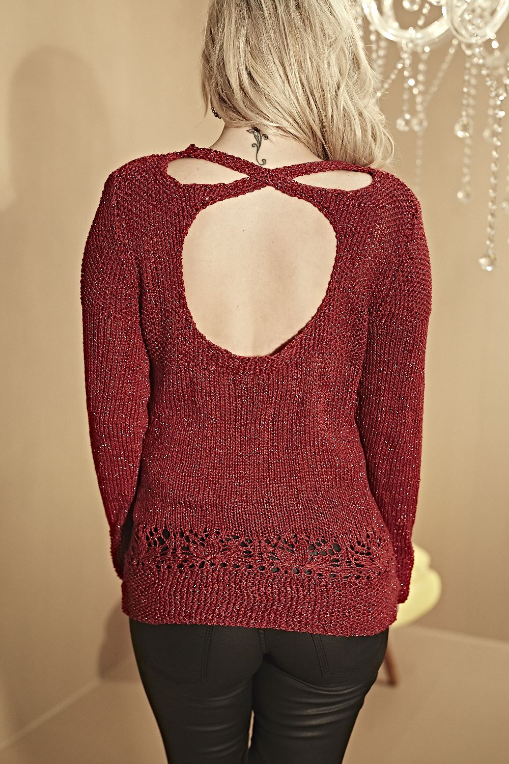 Blusa Vermelha Precioso