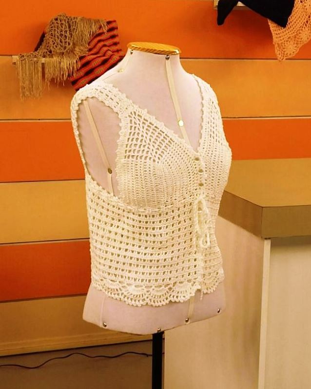 Blusa Off White Glamour