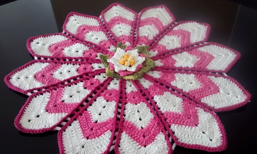 Toalha de Mesa Estrela Rosa