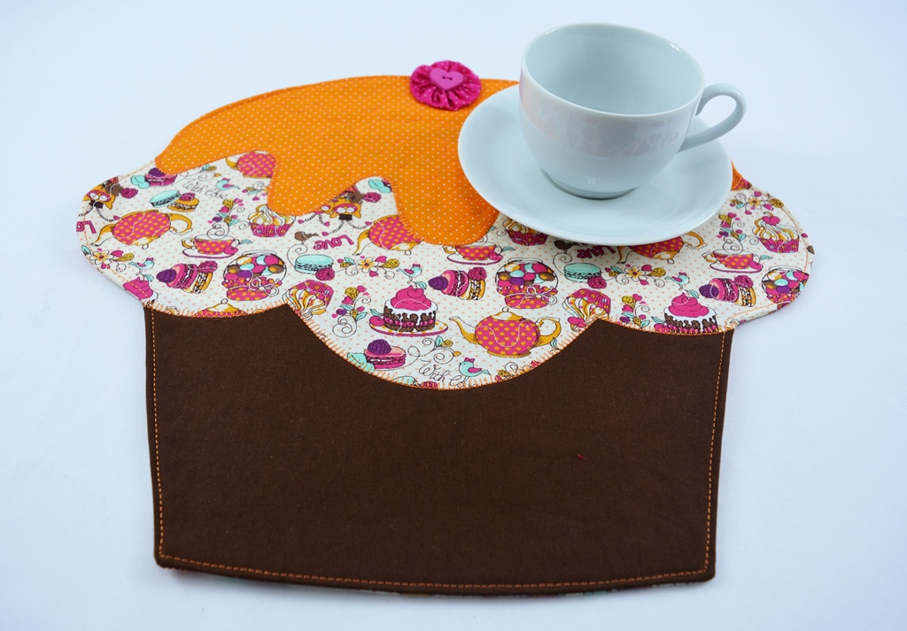 Descanso de Caneca Cupcake
