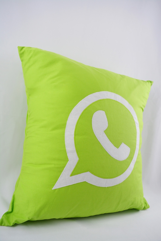 Capa de Almofada Whats