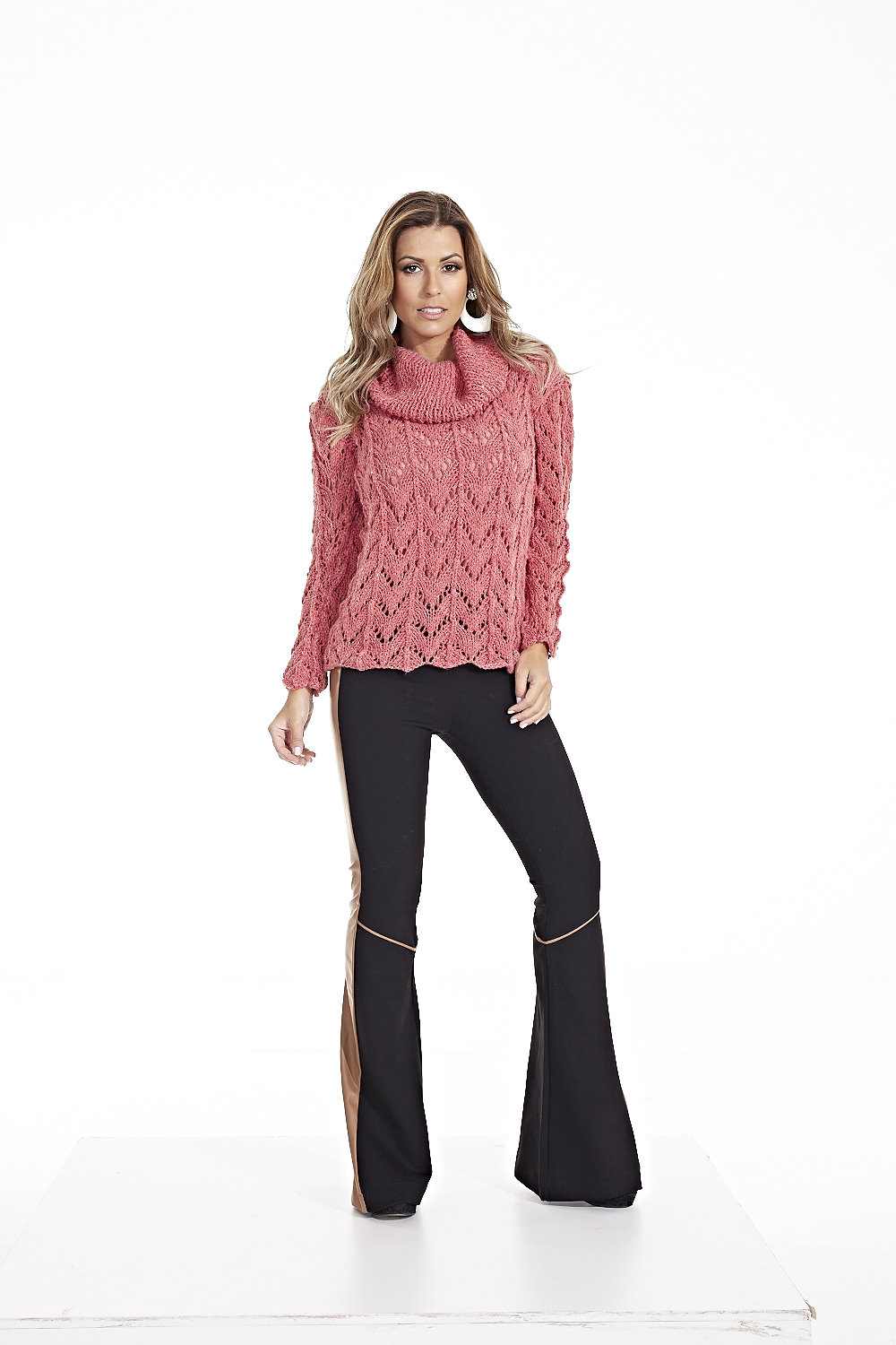 Blusa com Gola Alta