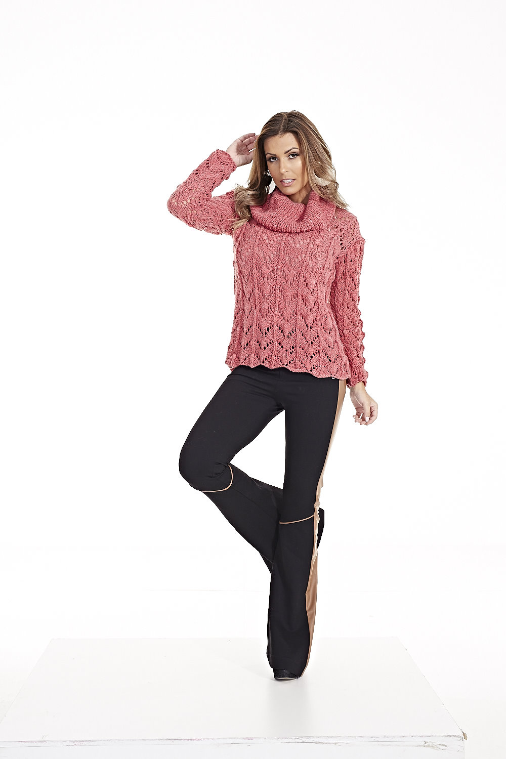 Blusa com Gola Alta