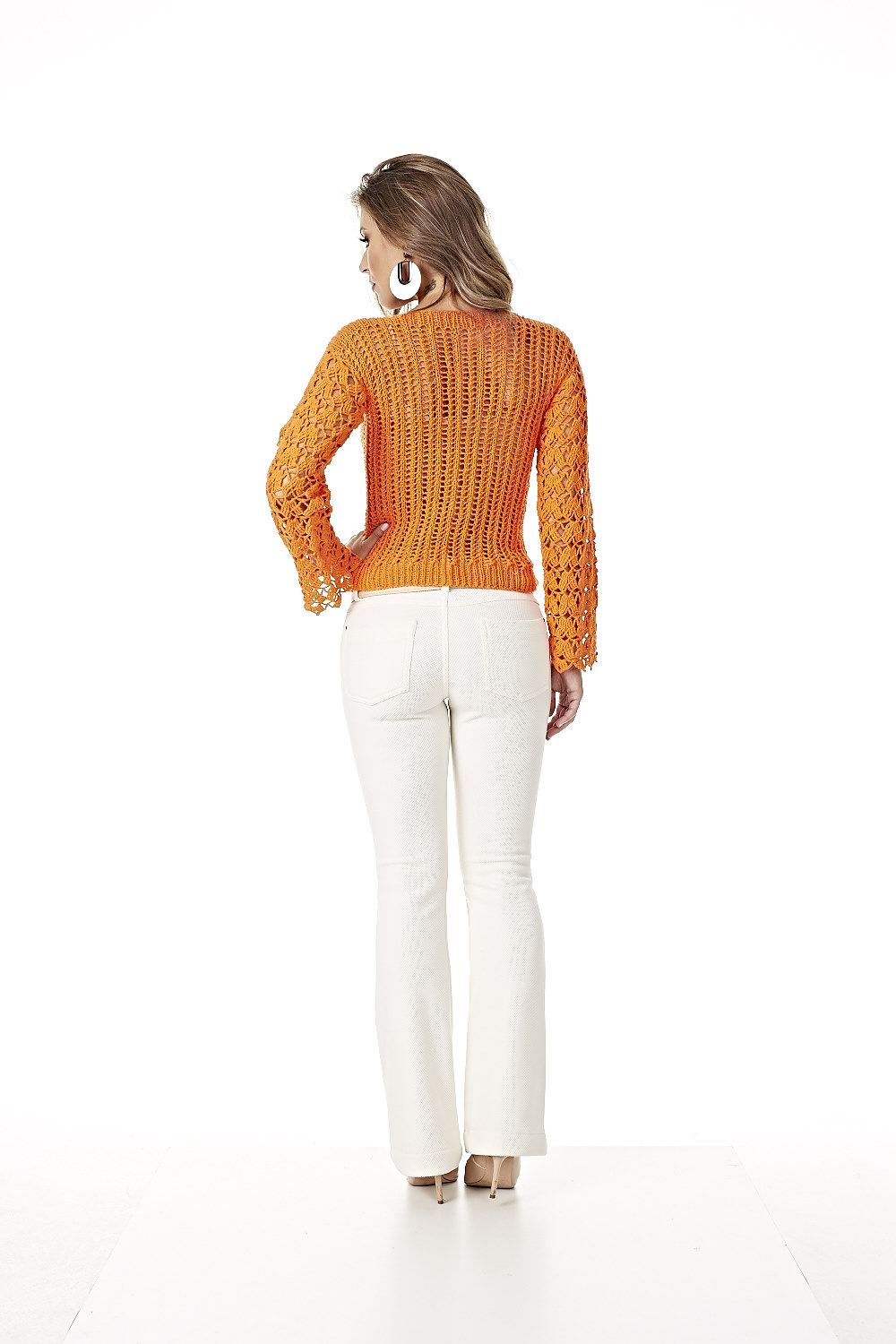 Blusa Charme Laranja