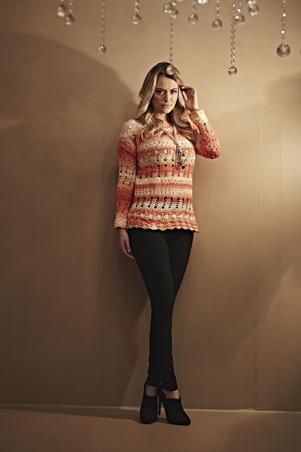 Blusa Batik Crochê