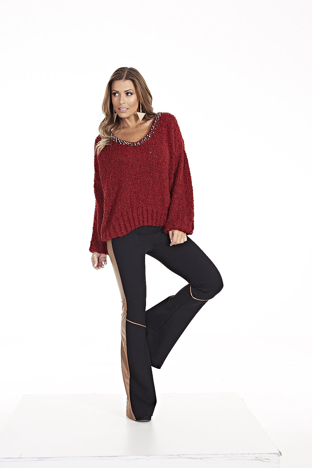 Blusa Marsala Açucena