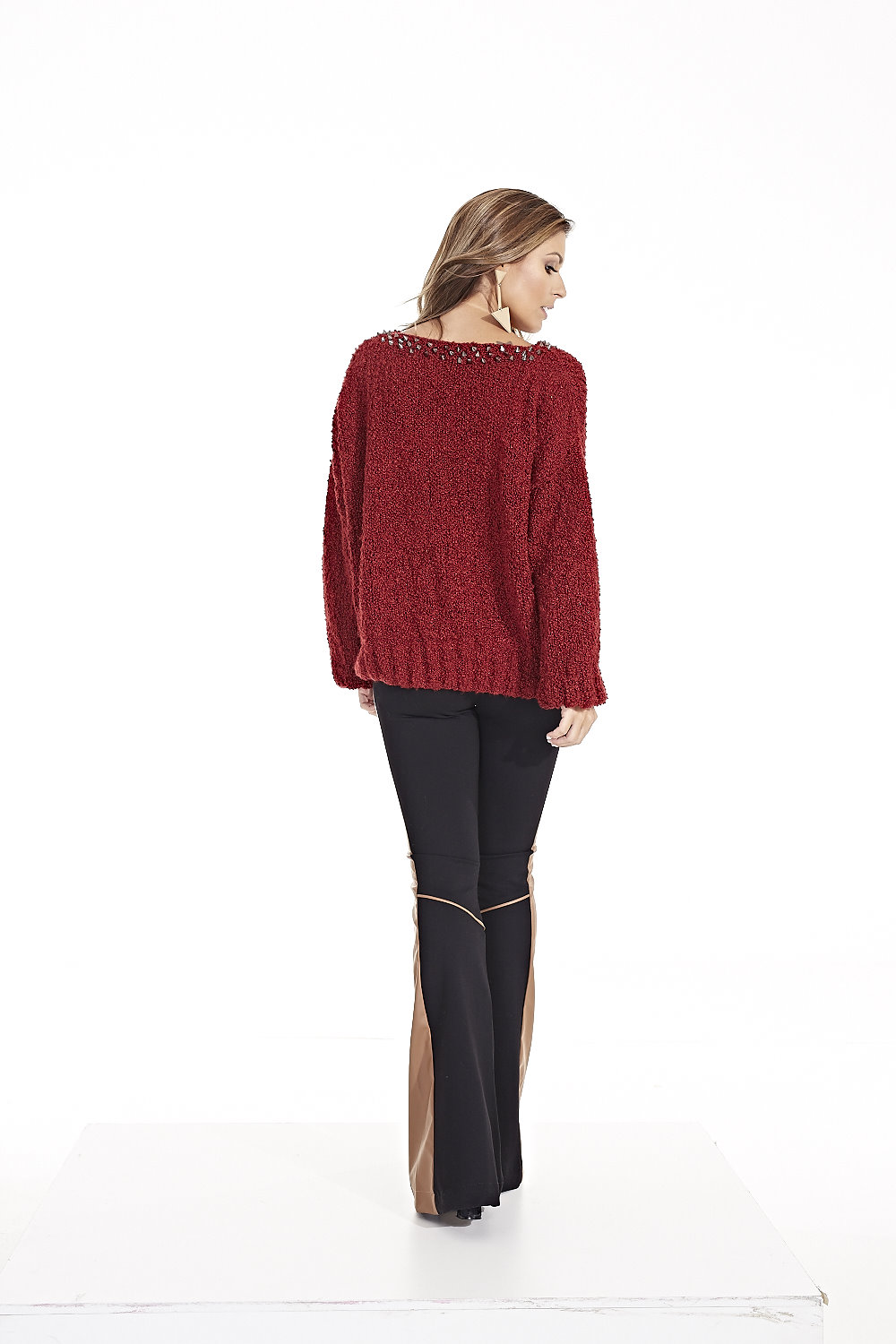 Blusa Marsala Açucena