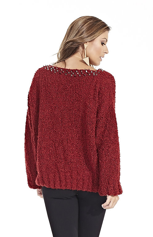 Blusa Marsala Açucena