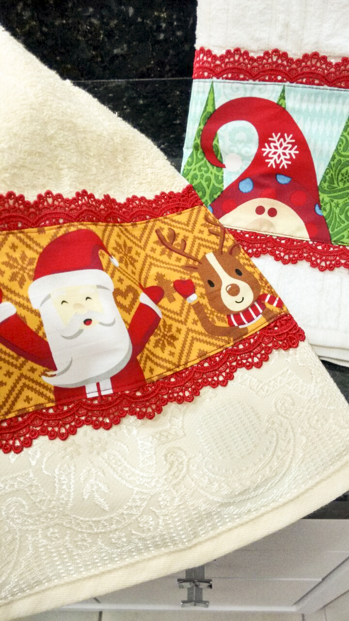 Toalhas de Rosto de Natal