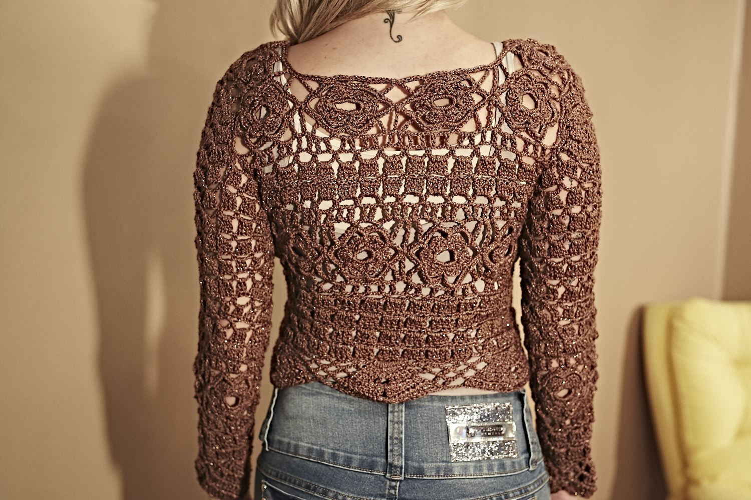 Blusa Motivos Brilhante