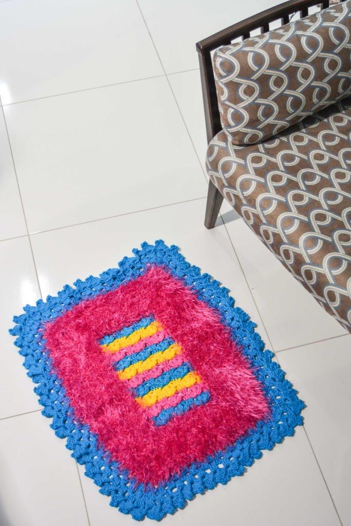 Tapetinho Max Turquesa Decore Pink