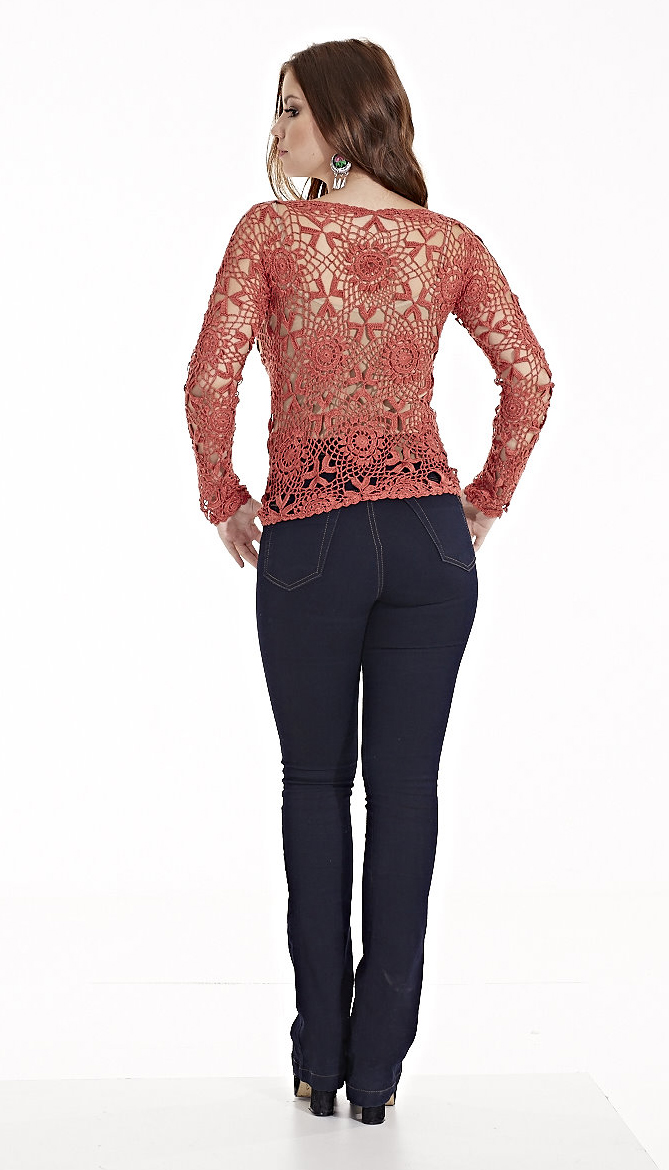 Blusa Ferrugem de Motivos