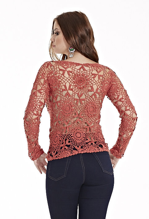 Blusa Ferrugem de Motivos