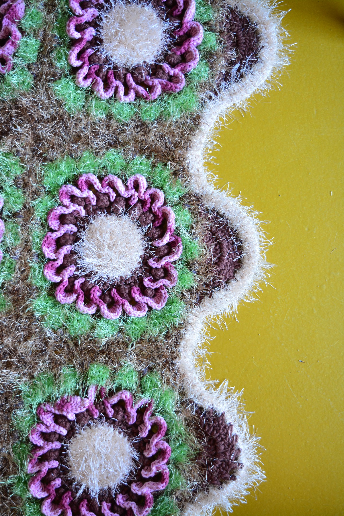 Tapete Decore Com Flor Colorida