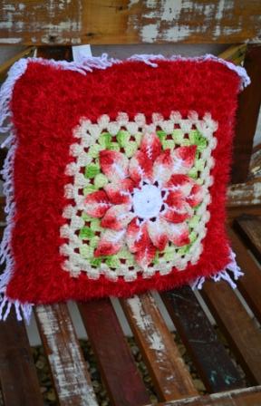 Capa Almofada Decore Vermelho