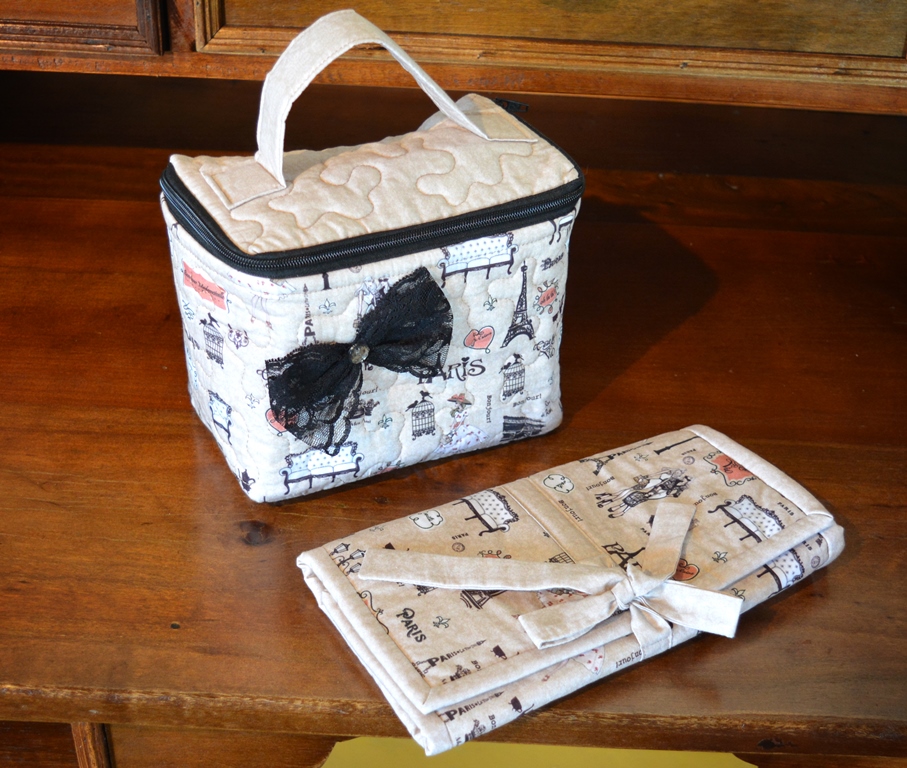 Kit Viagem com Renda Elegance