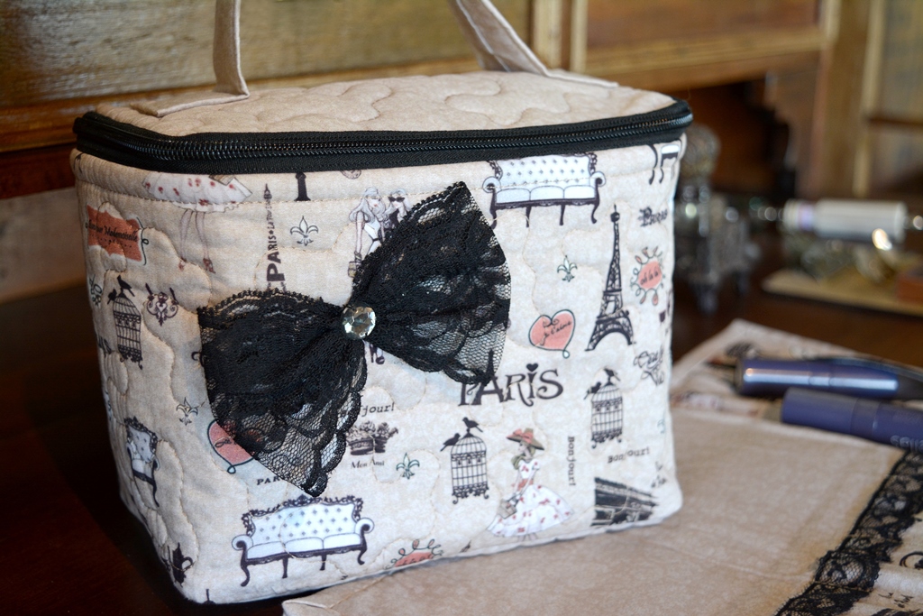 Kit Viagem com Renda Elegance