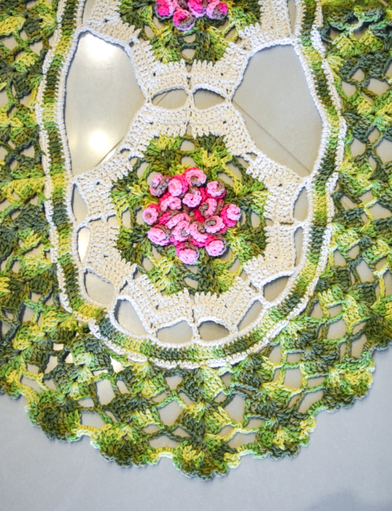 Tapete Oval Primavera