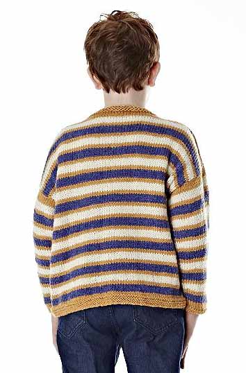 Blusa Listrada Infantil