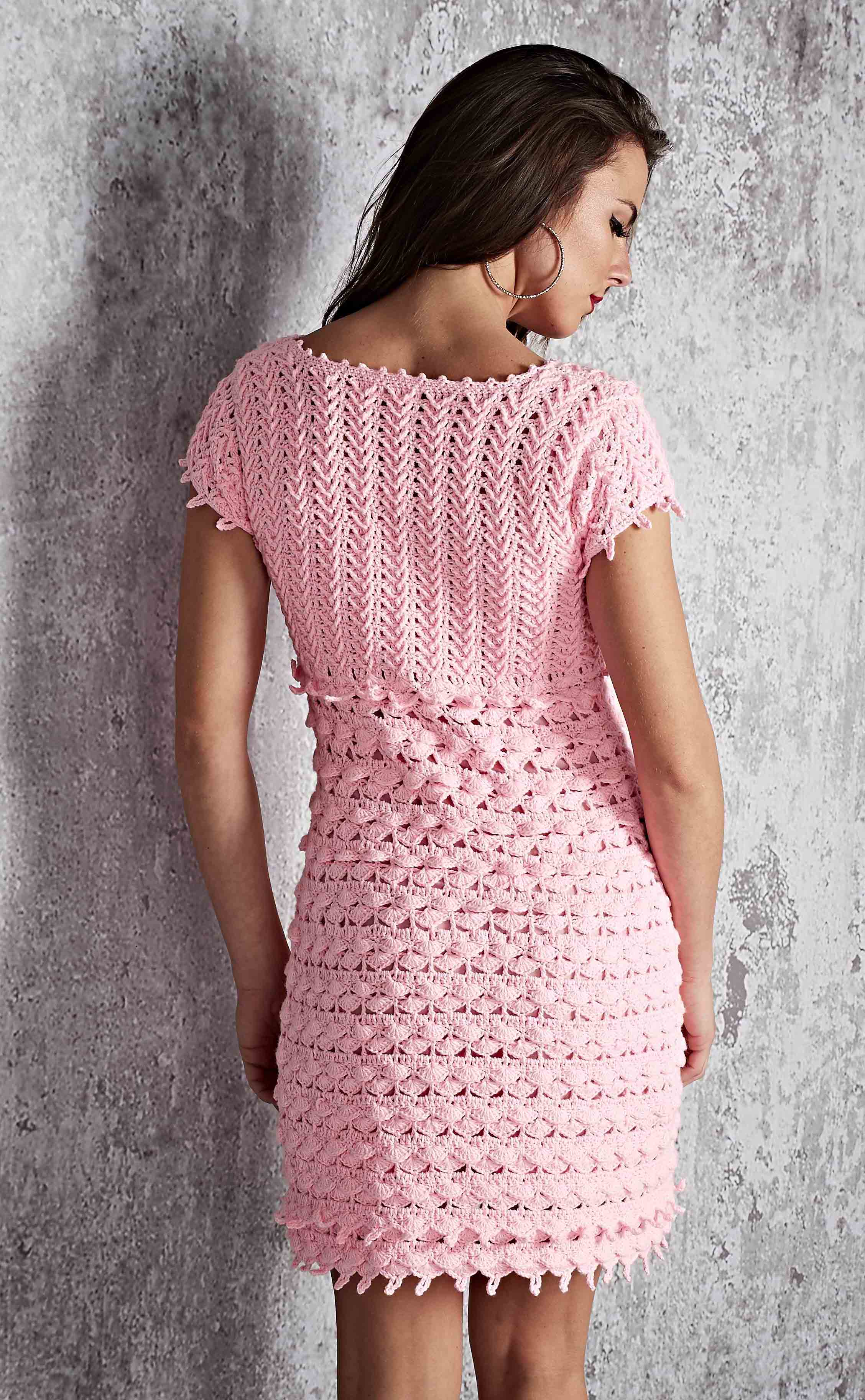 Vestido Decote Reto
