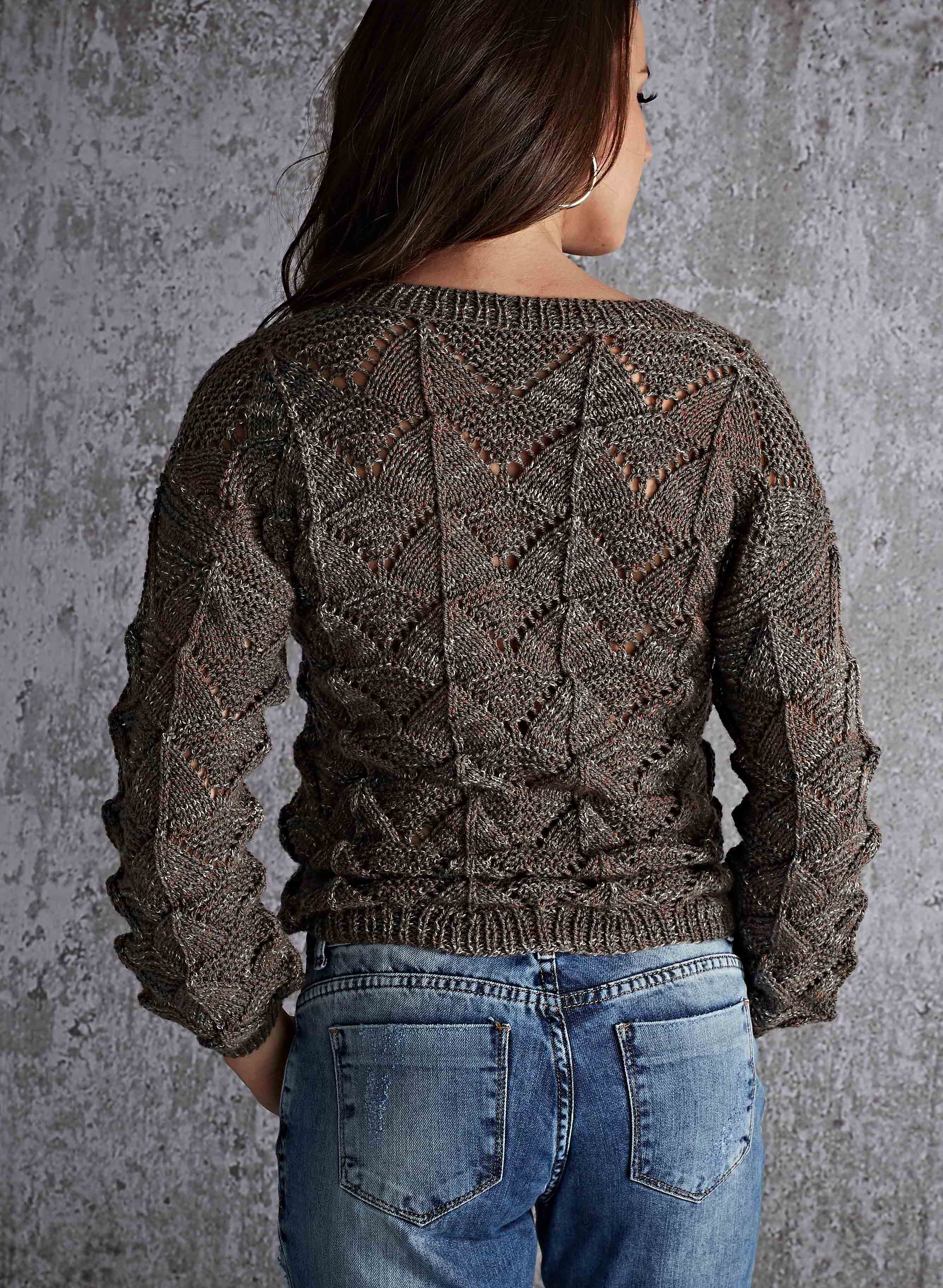 Blusa Com Ponto Ajurado